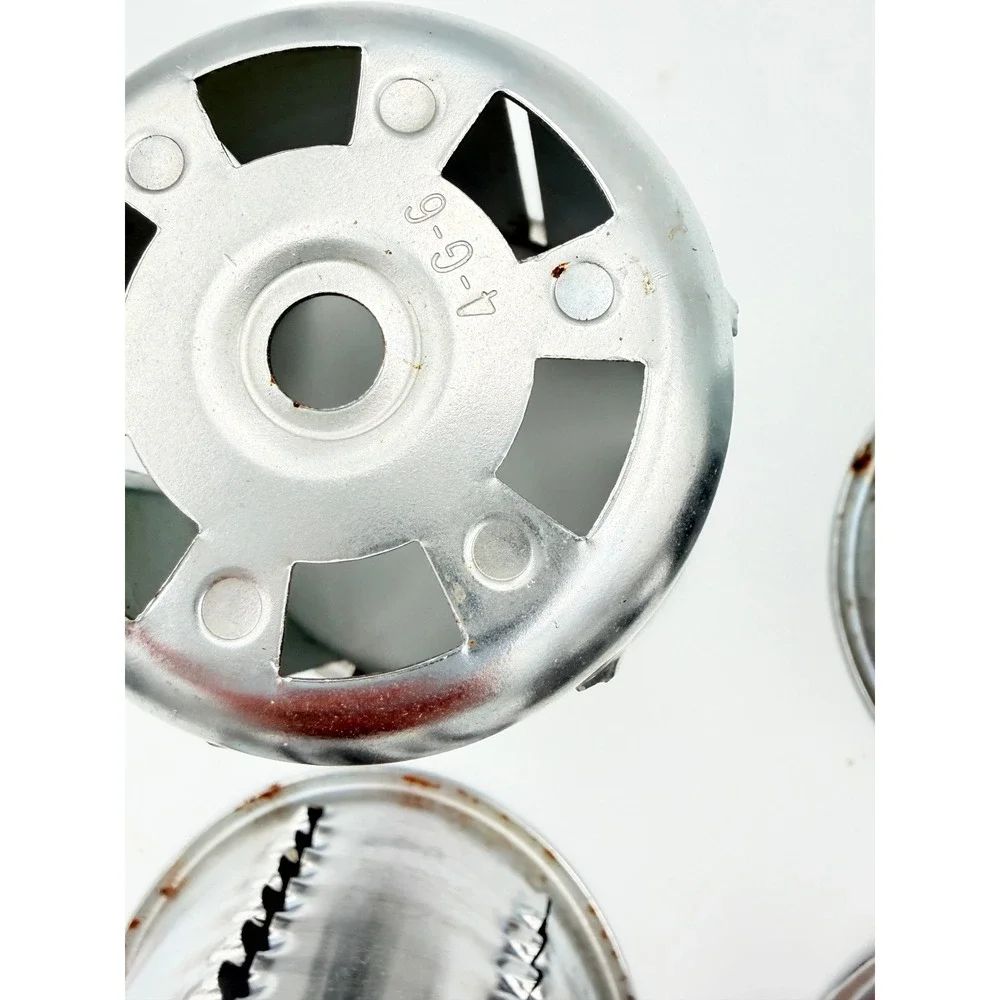 KitchenAid Rotary Grater Cones Set of 4‎ Metal Shredder Slicer Cones 1G 2G 3G 4G